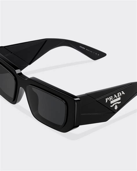 prada spr 11z|Slate Gray Lenses Sunglasses With Prada Logo .